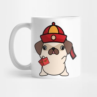 Lunar New Year Pug Mug